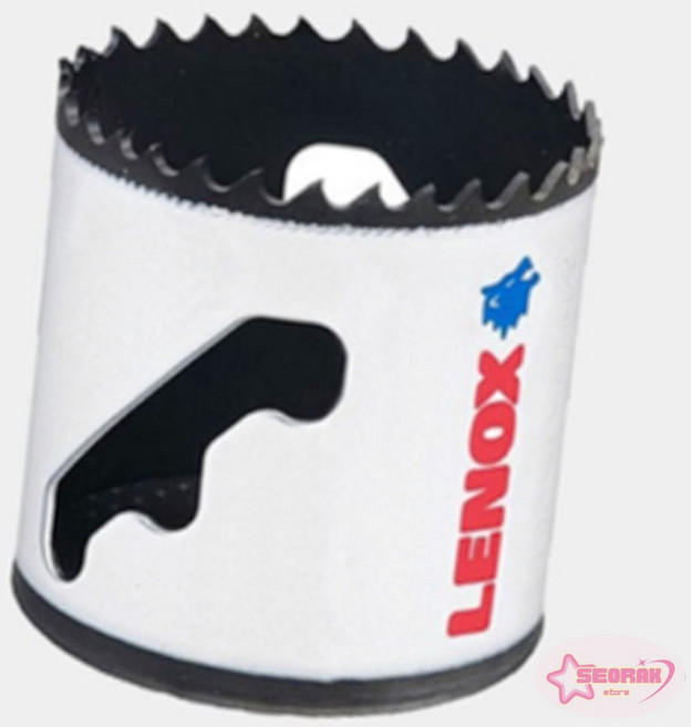 서락 레녹스 바이메탈 금속 목공 홀쏘 52mm 홀쇼, 1