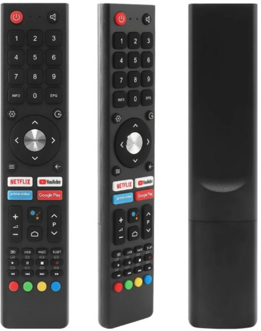 프리즘 + A43 A55 4K 안드로이드 스마트 TV용 새 리모컨