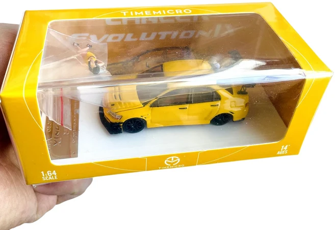 TIMEMICRO&SR 1:64 STAR RACE Por 911 GT3 티라노사우루스 그린 핑크 페인트 합금 자동차 모델 세트 안전한, 06 LRNCER YELLOW DOLL