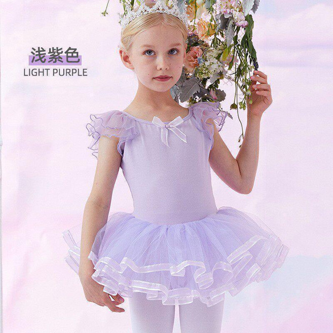 兒童芭蕾舞裙 女童練功服