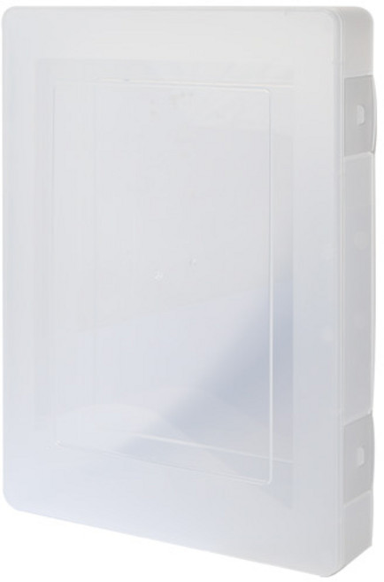 히키스 A4 서류 파일 케이스 대형 FC01, 투명, 8개