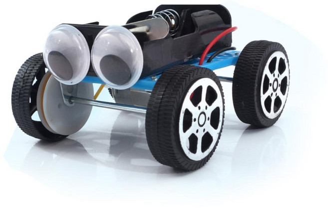 티처스 초등 과학실험키트 STEAM 과학교구 DIY 아동 장난감 조립 완구, 4-고무줄 동력 자동차 (SC-20), 1개