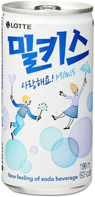 롯데칠성 밀키스 미니캔190ml 30입, 190ml, 1세트