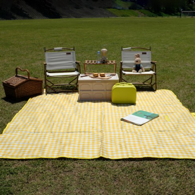 밴프 스타일 피크닉 매트, Red Check(CE559)