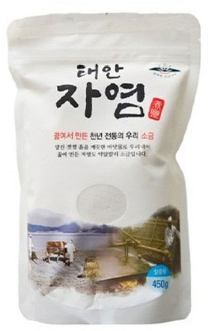 농부와 소금가마 태안 자염, 1개, 450g