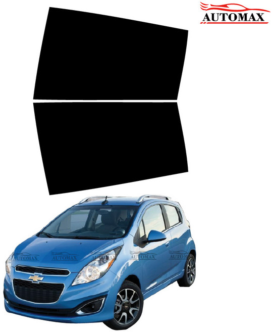 스파크 썬팅지 2열 운전석 조수석 세트 국산 열차단 썬팅필름, 스파크(11-15), IR20_5%(가장진한농도)