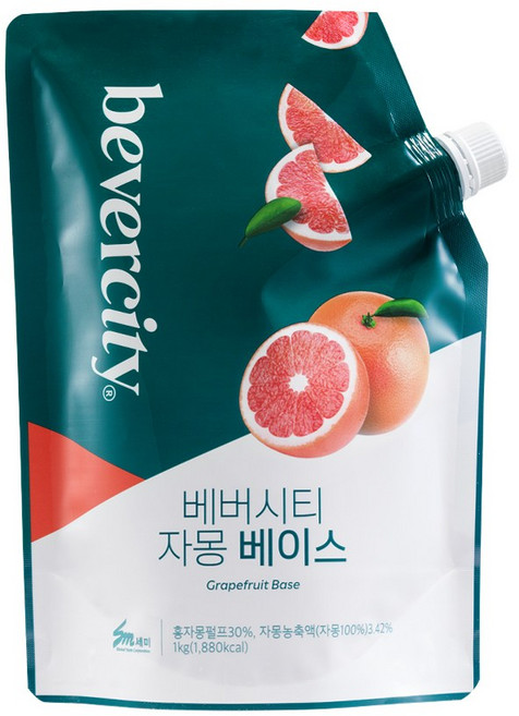 베버시티 자몽 베이스, 1kg, 2개