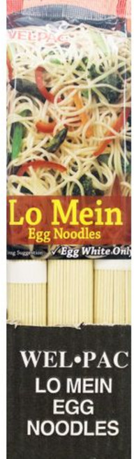 웰-팩 로메인 에그 누들 283g Wel-Pac Lo Mein Egg Noodles 10 Oz, 계란, 10온스(1팩), 1개