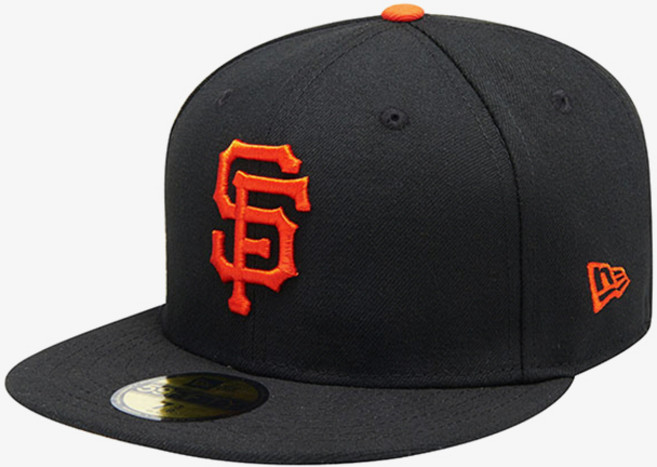뉴에라 MLB 어센틱 샌프란시스코 자이언츠 피티드캡 게임 블랙 70331940