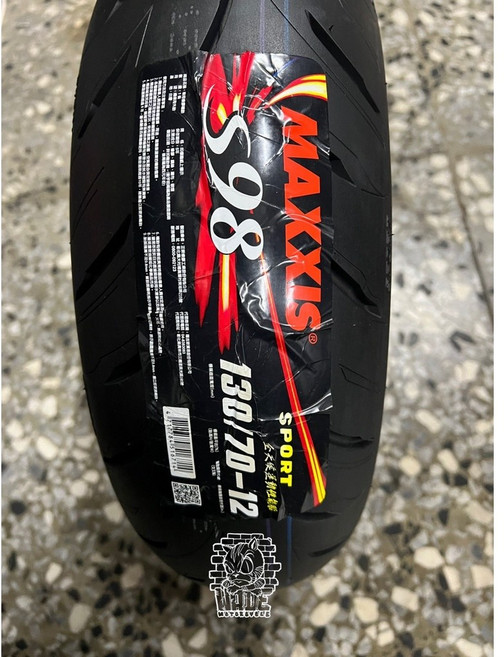 MAXXIS S98 SPORT 130/70-12 輪胎, 1個, 100/90-10