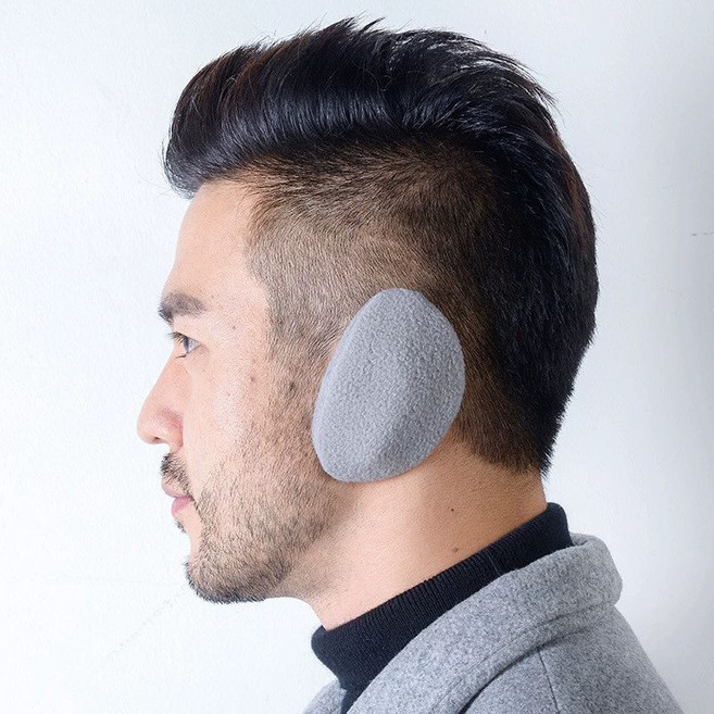 방음 귀마개 수면헤드셋 소음방지 집중 층간 작업용, 그레이 L 남성용