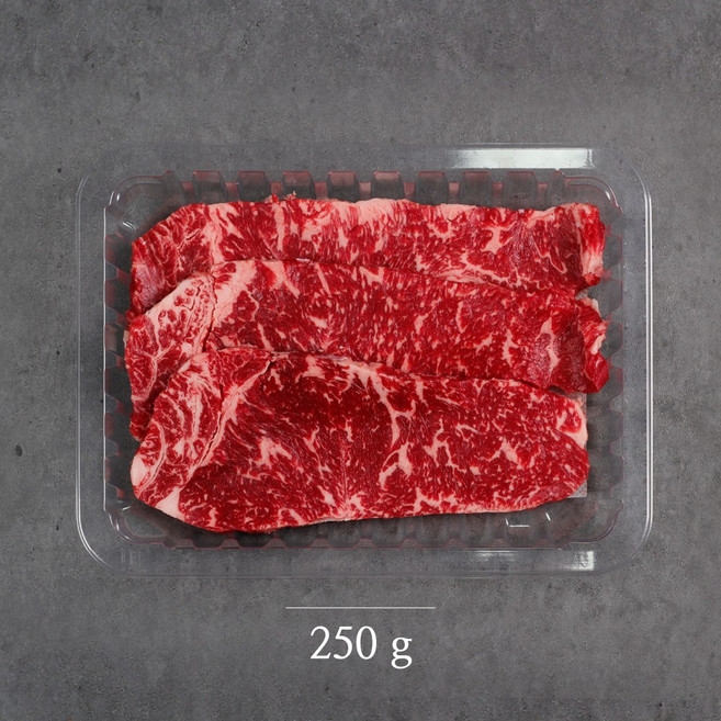 (냉장암소) 한우 1등급 채끝 250g, 1개