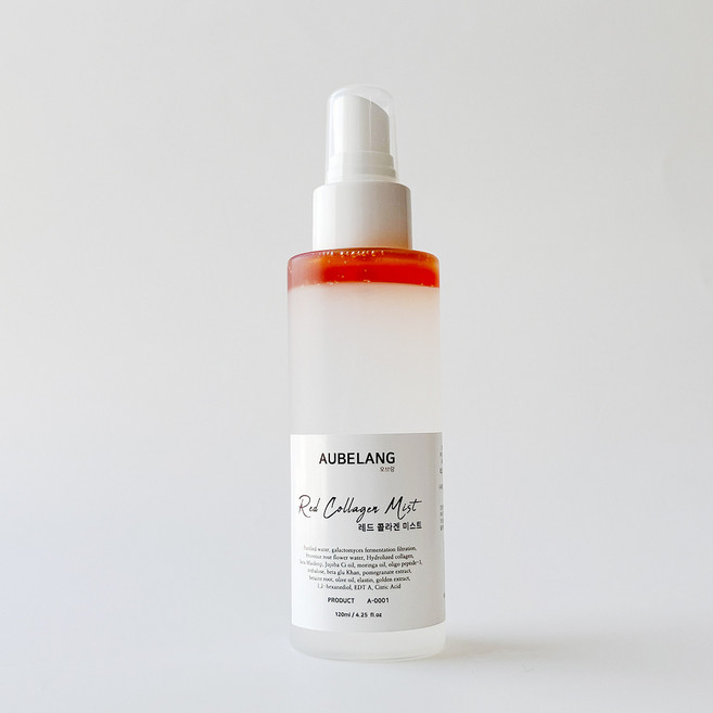 오브랑 레드 콜라겐 미스트 천연미스트 탄력 피부톤 물광미스트, 1개, 120ml