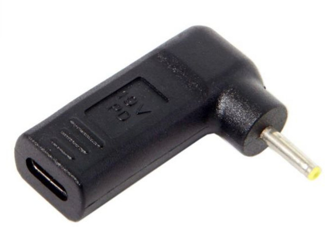Chewang CY Type-C USB-C 암컷에서 Surface Pro7 Pro6 Pro5 Pro4 Pro X Go Book PD 충전 어댑터 DC 15V, 1_USB-C to DC