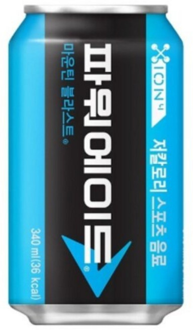 파워에이드 마운틴블라스트, 340ml, 72개