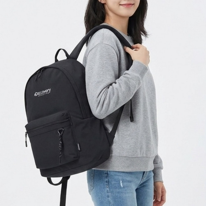 디스커버리 백팩 학생 책가방 경량 가벼운 신학기 가방 노트북 +STUDIOS파우치