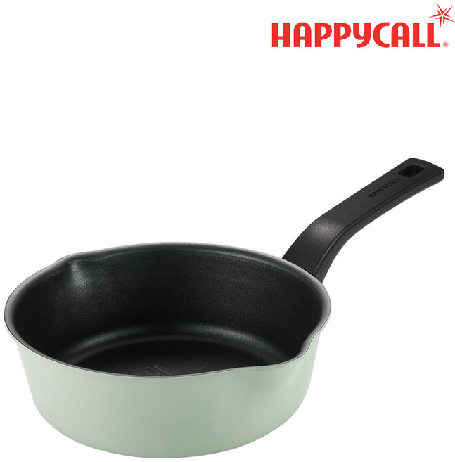해피콜 플렉스팬 IH 와이드 인덕션 후라이팬 20cm 피스타치오그린, 1개