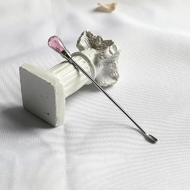 왁스 족집게 스크랩북을위한 수제 공예 도구 족집게 DIY 종이 테이프 스티커 왁스 인감 비즈 스탬프 다기능, 01 빠른  Mainland, 07 white pink