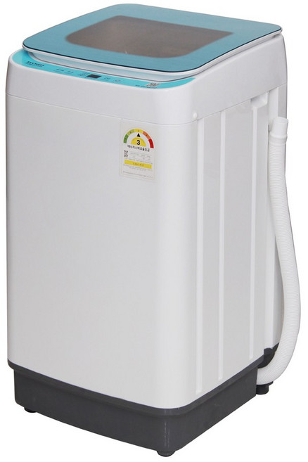 에코웰 전자동미니세탁기 XQB45-3566 블루 크리스탈4kg, XQB45-3566(블루), 핑크