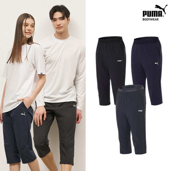 푸마 언더웨어 푸마 남녀공용 우븐 UV차단 7부팬츠 1종 택일 445297