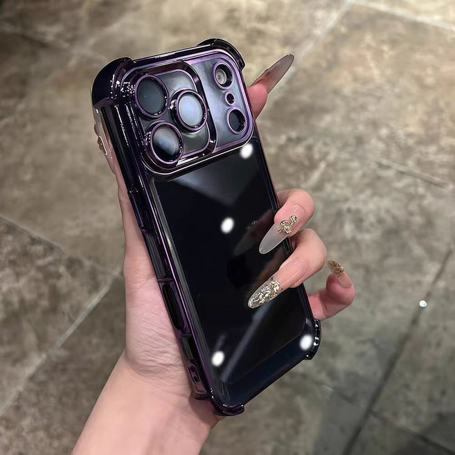 冰晶盾 多色手機殼 適用於 iPhone 17 16 15 14 13 12 11 Pro Max 防摔保護殼
