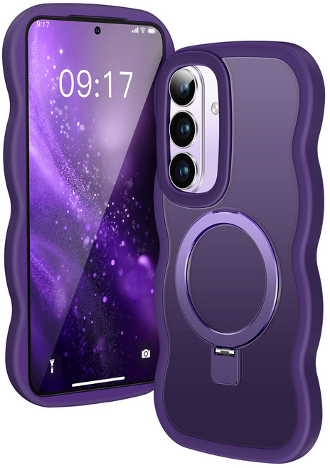 갤럭시 S25/S26 Z 플립/폴드 7/6 시리즈 맥세이프 호환 군사급 방호 스탠드 케이스