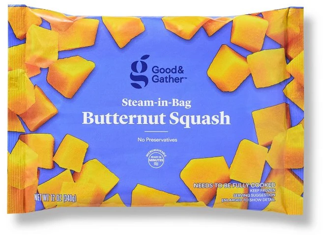냉동 버터넛 스쿼시 - 340그램 - 굿 앤 개더 냉동 버터넛 스쿼시 - 340그램 - 굿 앤 개더, 1개 - 쿠팡