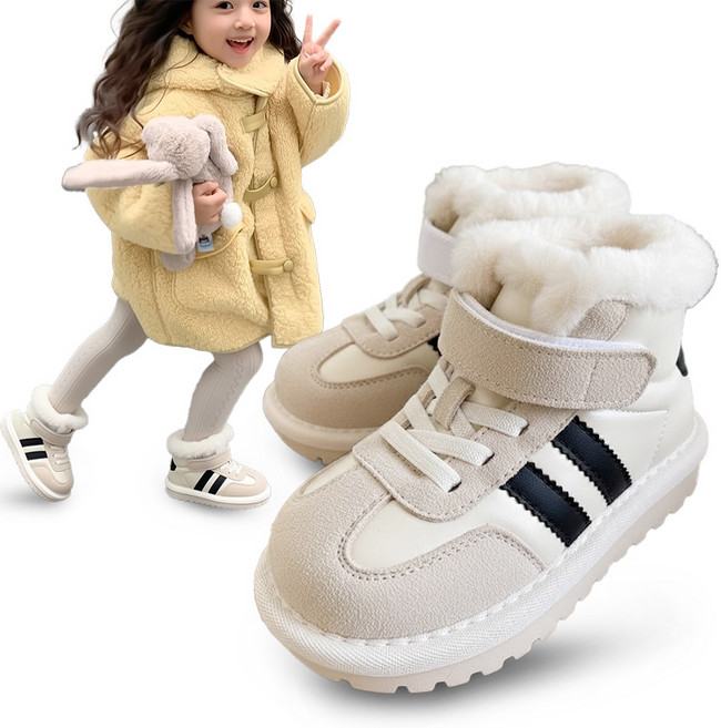 스토리원 겨울 키즈 아동 털 부츠 운동화 U-KIDSH016