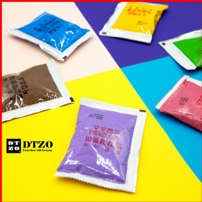 [공식온라인판매DTZ0] 빨강떡볶이 분말소스 단계별 매운맛 짜장 로제 (낱개판매중), 1개, 4단계(DTZ0), 45g