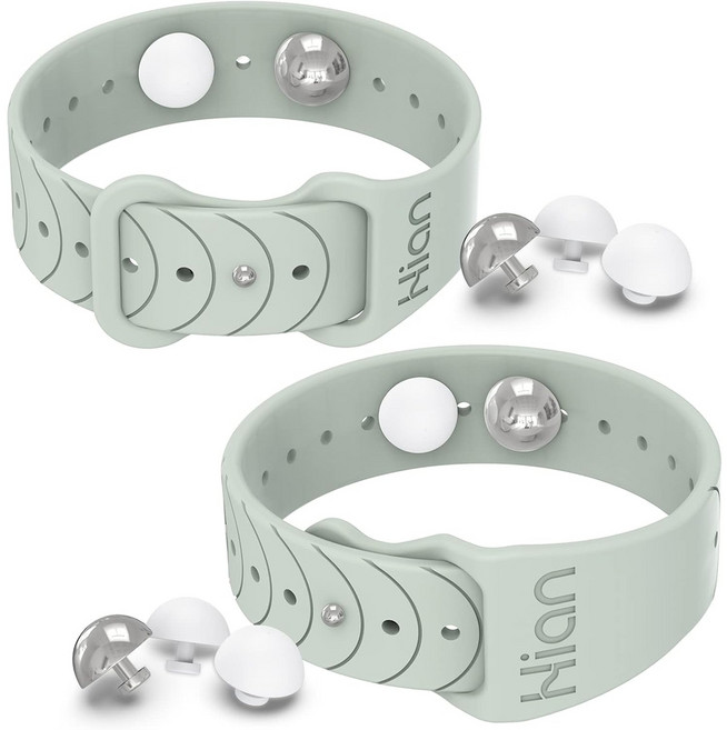 히온 멀미 손목밴드 (베릴+핑크), 베릴 1쌍