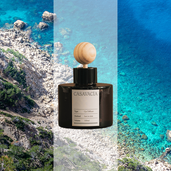 카사바시아 럭셔리 차량용 방향제 디퓨저 자동차 차량, 1개, 미르토 디 파나레아