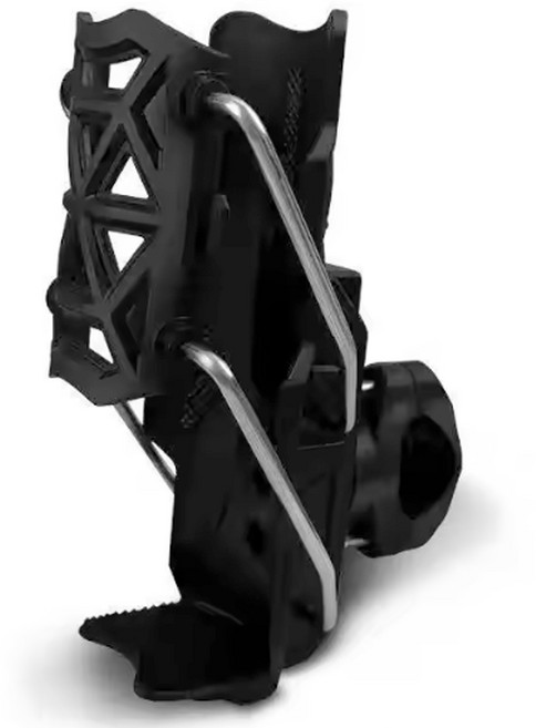 락모터스 오토바이 가변식 컵홀더 텀블러 물병거치대 음료 스쿠터 홀더, 1개, 블랙