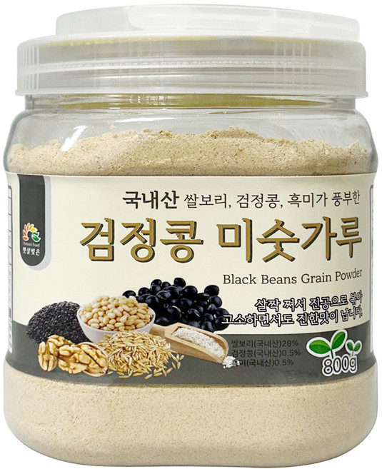 오양식품 검정콩 미숫가루, 1개, 800g