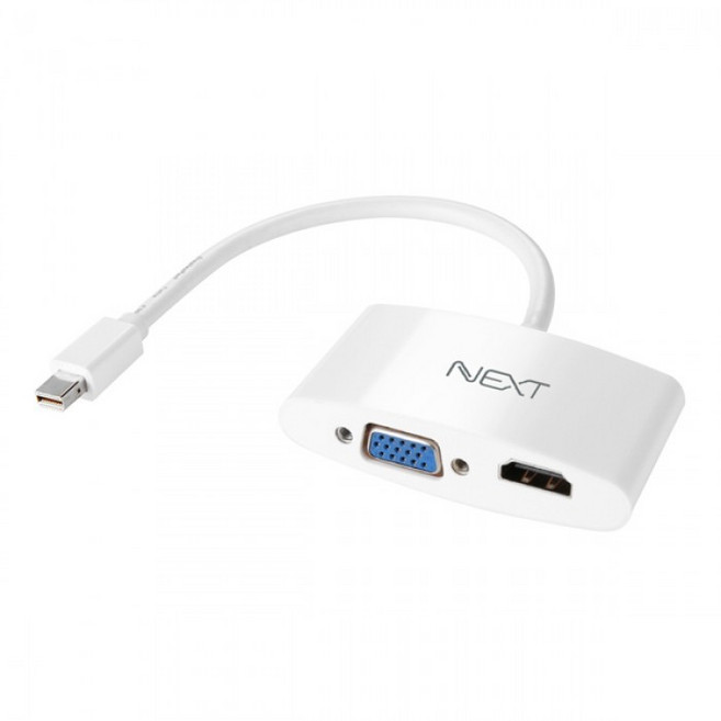 넥스트링크 미니 디스플레이 HDMI+RGB 콤보 1.1ver MDPHV01, 1개