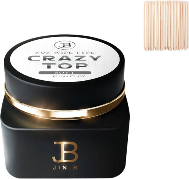 그라시아 진비 크레이지 탑젤 통젤 세트, 1세트, 소프트25g 패키지A