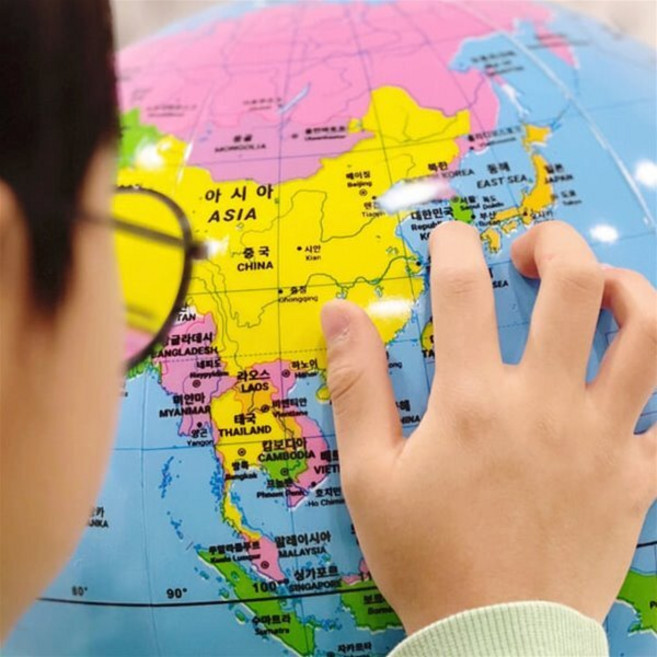 [예스24배송]40cm 풍선형 지구본 지구룬, 1개