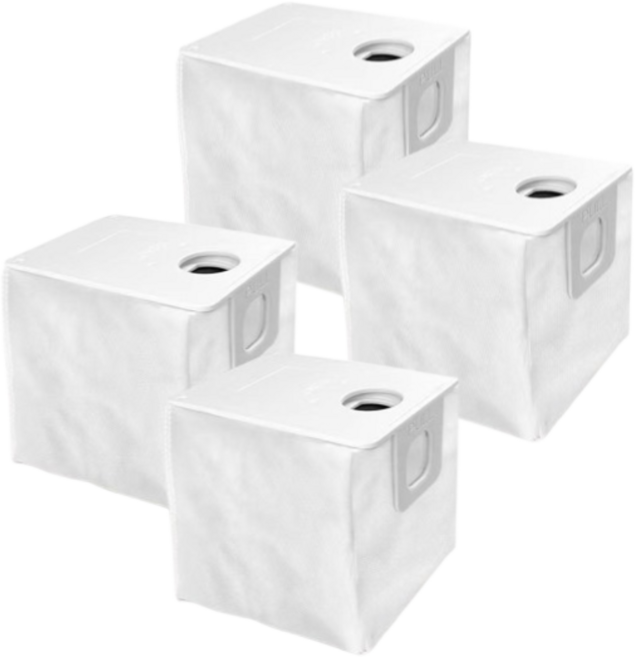 비브랜드 LG 엘지전자 R5 R9 T-RB4WU4 T-RB4HU4 로봇청소기 호환 소모품 부품 교체, 4개, 더스트백