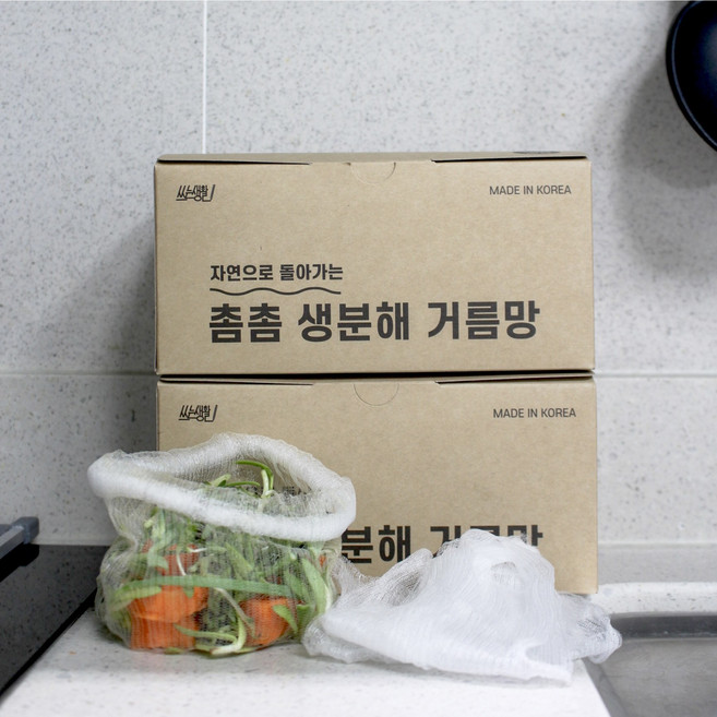 국산 촘촘 생분해 거름망 100매입 대용량, 1개