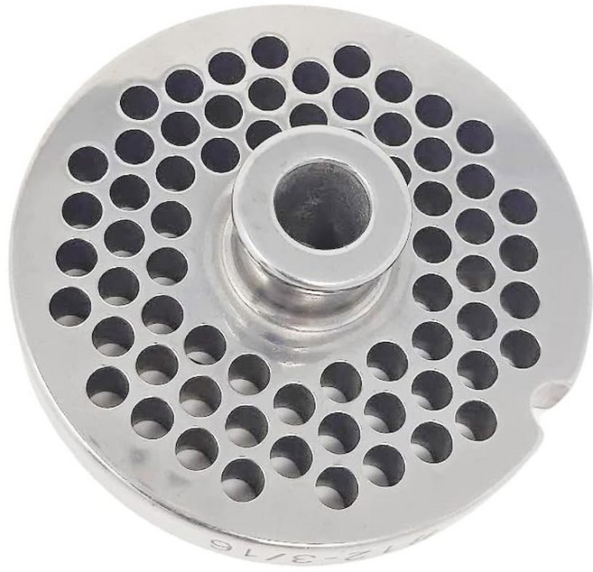 #허브가 있는 고기 그라인더 접시 12개 - 코지니 식기 수입품 사이즈 선택(3/8인치 9.5mm 고운 소시지 분쇄기), 1 3/16 in. - 5mm - Medium Brug