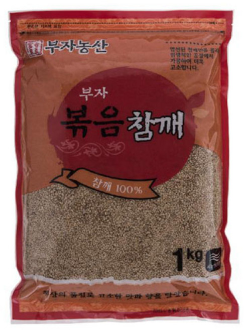 부자농산볶음참깨 1kg, 1개