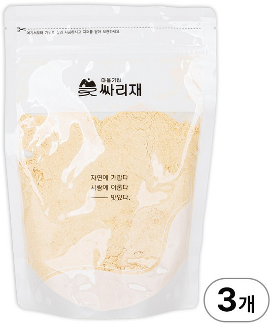 싸리재 고소한 콩가루, 300g, 3개