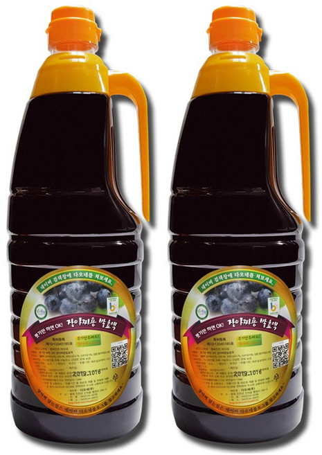 붓기만하면 바로 만드는 다오네 장아찌간장 발효원액1.5L 2개 국산원료, 1.5L