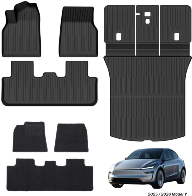KeepTill 테슬라 모델Y 주니퍼 호환 TPE 카매트 7종세트