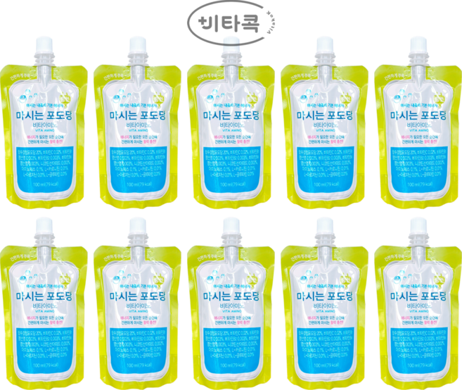 일화 마시는 포도당 비타아미노 100ml 50포, 50개