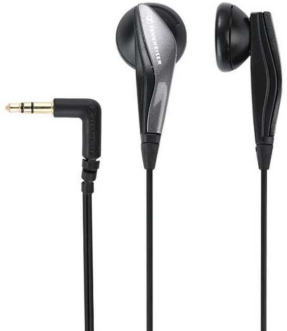 젠하이저 MX375 유선 이어폰 오픈형 베이스 저음강화, 블랙