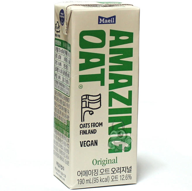 매일 어메이징 오트 오리지널, 190ml, 10개