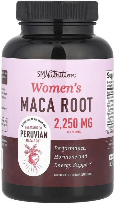 몸관리하세요 겨울입니다 SMNutrition 여성용 마카 뿌리 캡슐 120정 특별관리진행, 1개 - 쿠팡