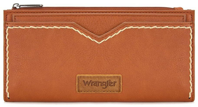 Montana West 몬타나 웨스트 Wrangler 랭글러 여성용 지갑 바이폴드 RFID 차단 클러치 Crdeit 카드 홀더 지퍼 동전 포켓 포함 카키 라지 그외 각종 542