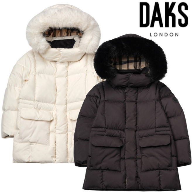 [정가 529 000원] 닥스키즈 롱패딩 덕다운 퍼 후드 가볍고 따뜻한 겨울 한파 남아 여아 주니어 아동