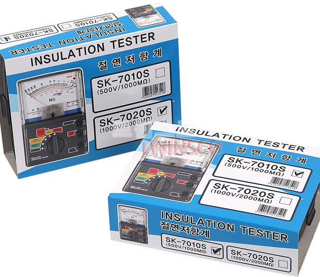 국산 절연저항계 SK-7020S 메가 절연테스터기 1(개) 54613 PN, 본상품, 1